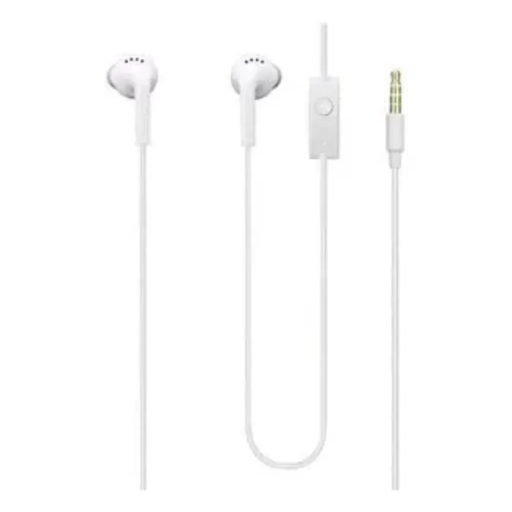 💥PRICE DROP💥Lot #6 of 5 Samsung 3.5mm Stereo Handsfree Headset - White***